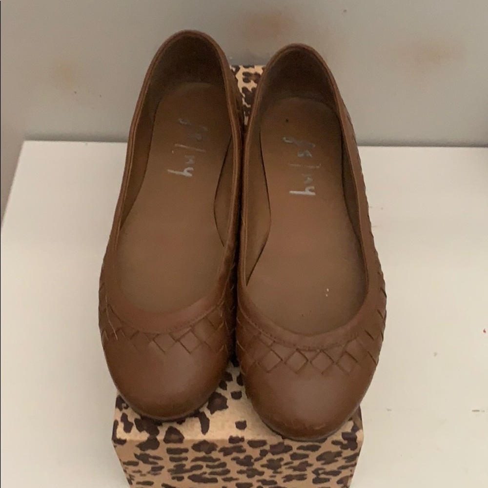Fsny leather flats